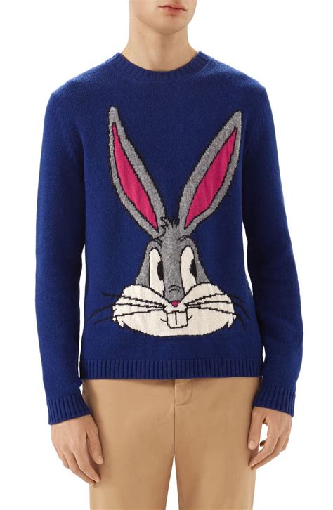 gucci bugs bunny sweater|gucci bugs bunny pullover.